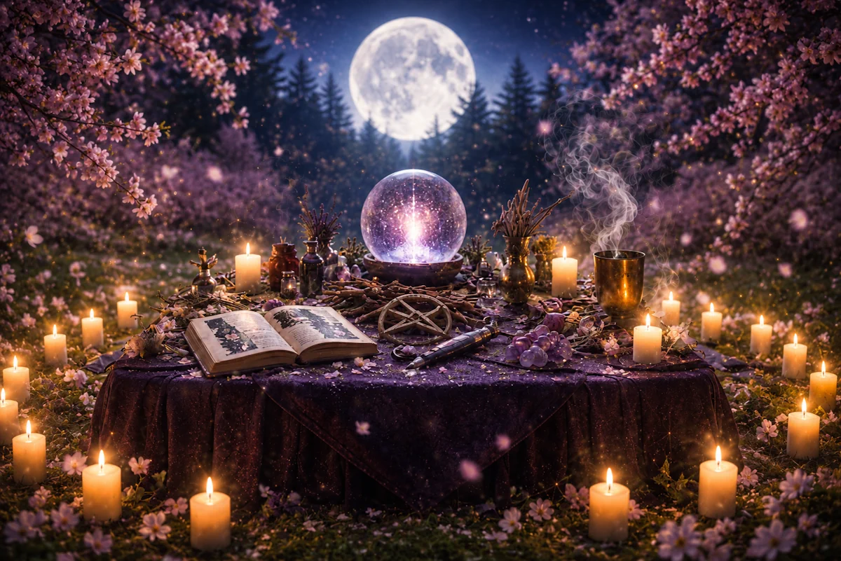 Blue Moon Altar